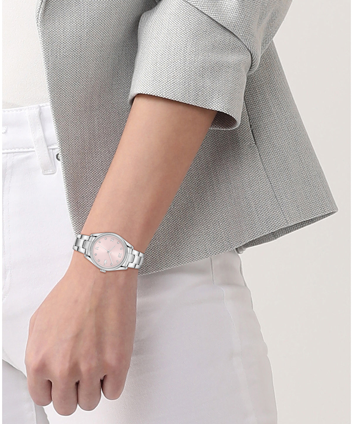 Lacoste LACOSTE PARISIENNE 30 mm Pink Dial Women Watch- 2001422