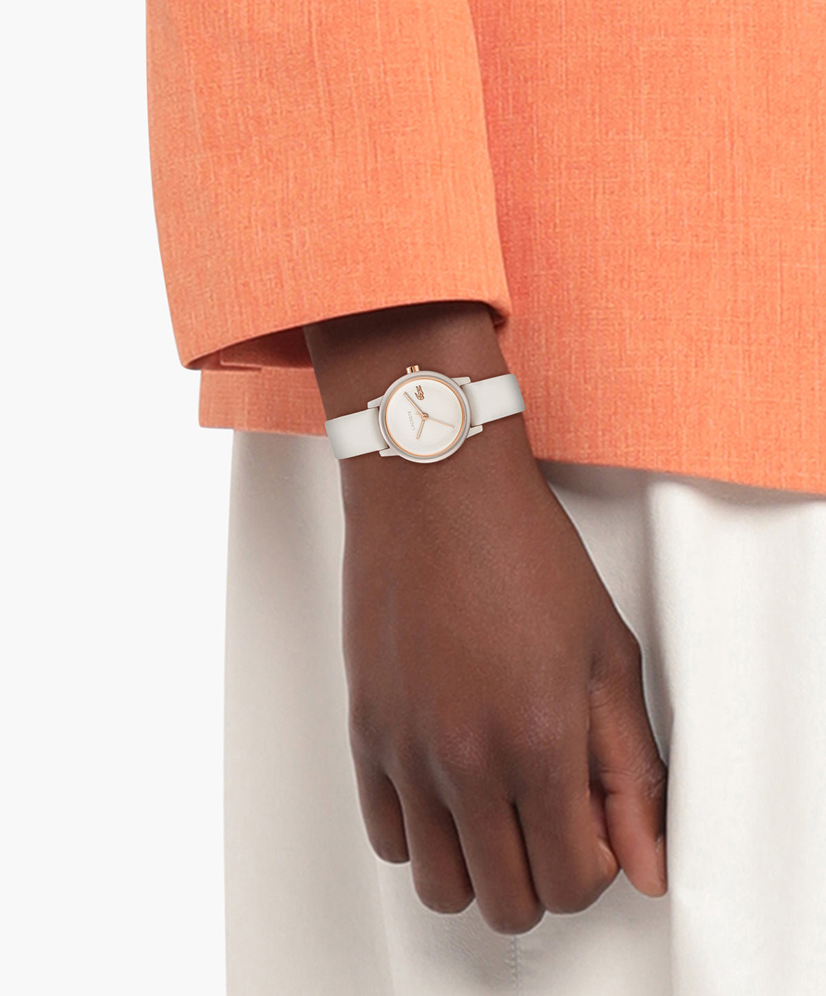 Lacoste L.12.12 SWIFT 28 mm Pink Dial Women Watch 2001437