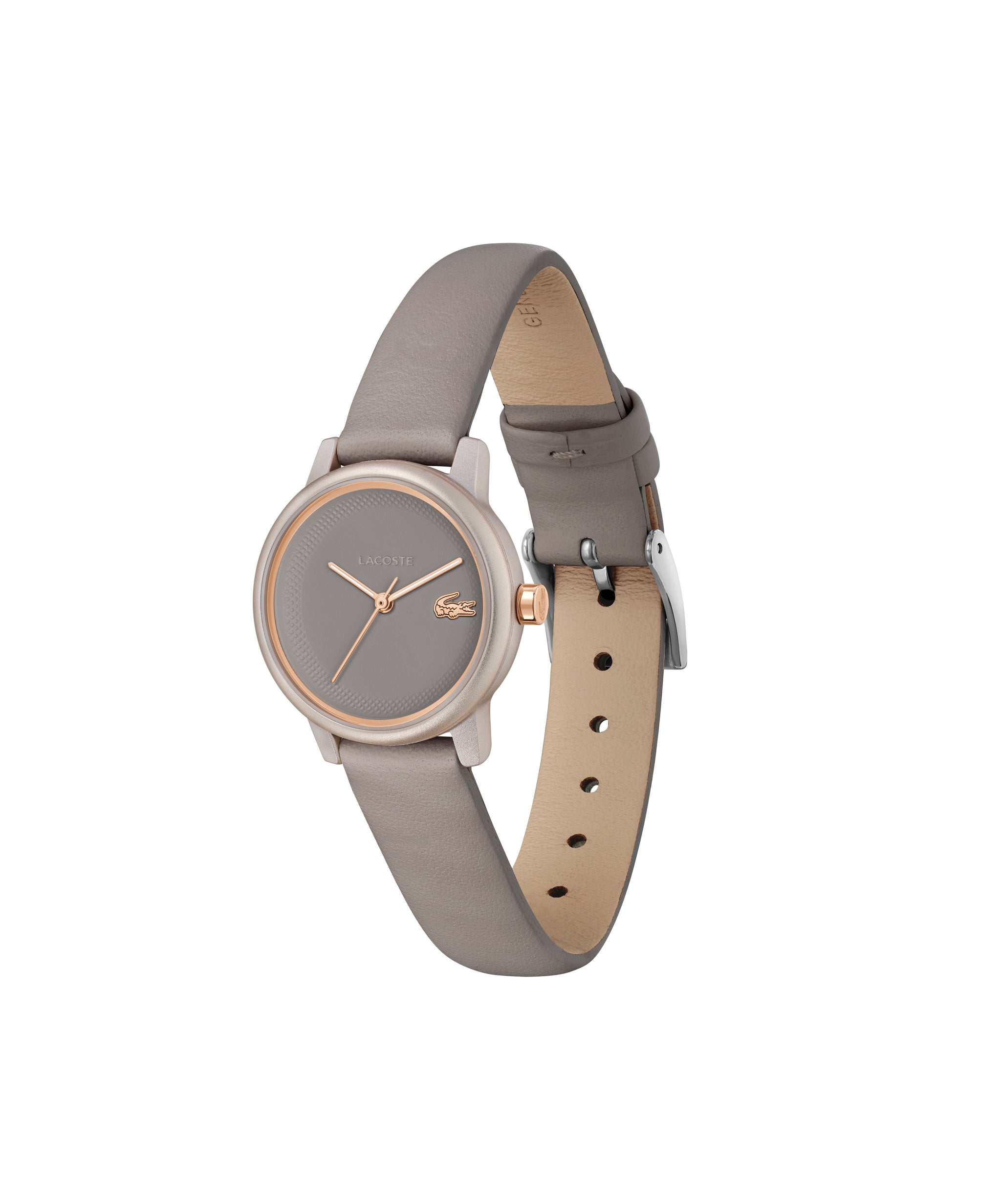 Lacoste L.12.12 SWIFT 28 mm Silver Dial Women Watch 2001438