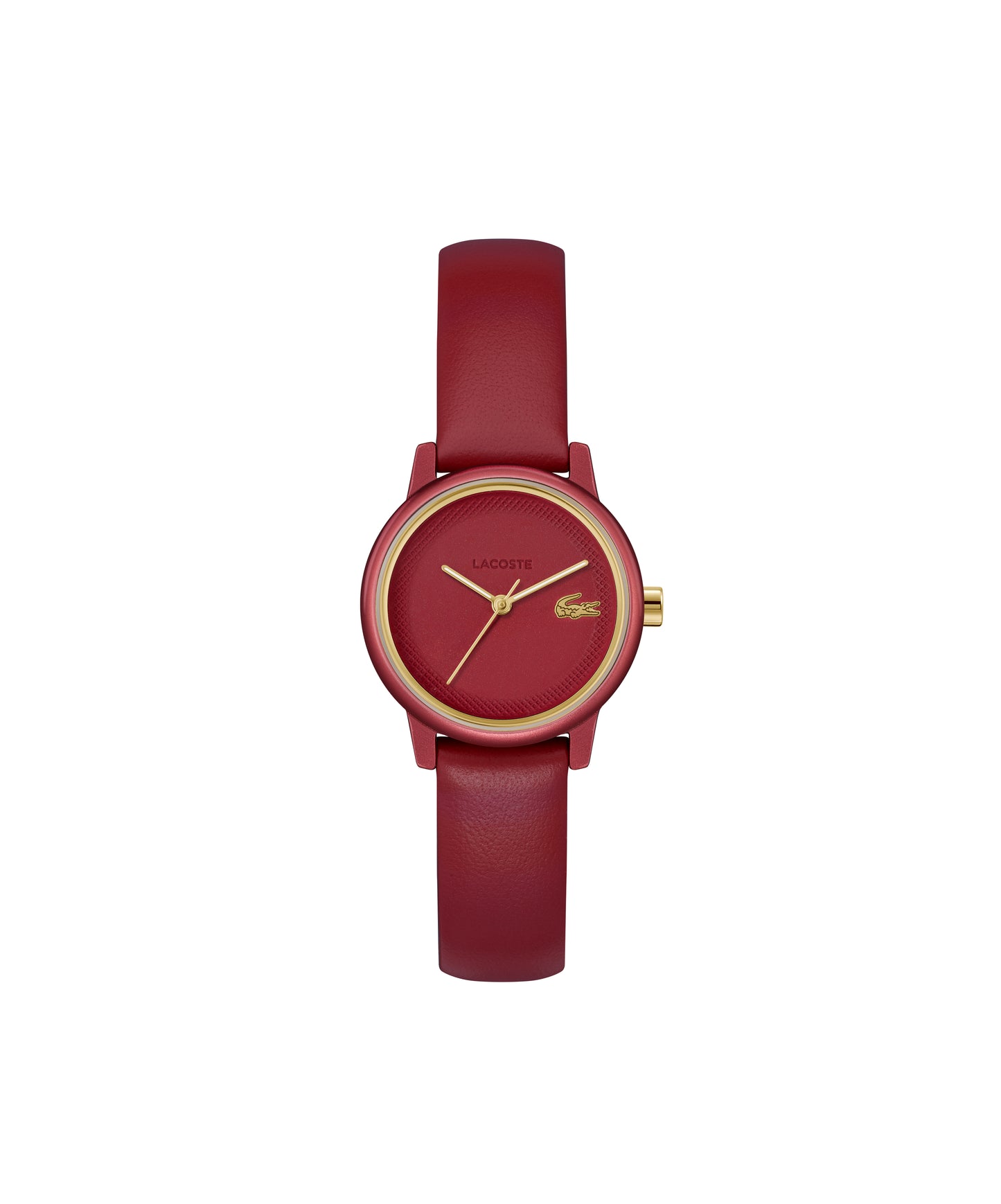 Lacoste LACOSTE.12.12 SWIFT 28 mm Red Dial Women Watch- 2001439