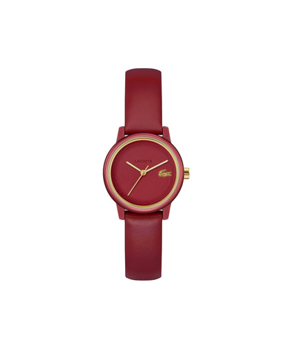 Lacoste LACOSTE.12.12 SWIFT 28 mm Red Dial Women Watch- 2001439
