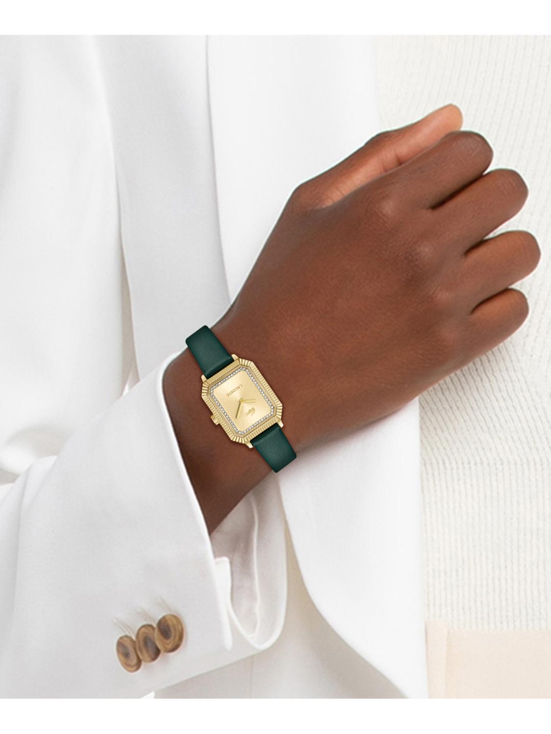 Lacoste Parisienne Gold 22.8 mm Dial Women Analog Watch 2001442