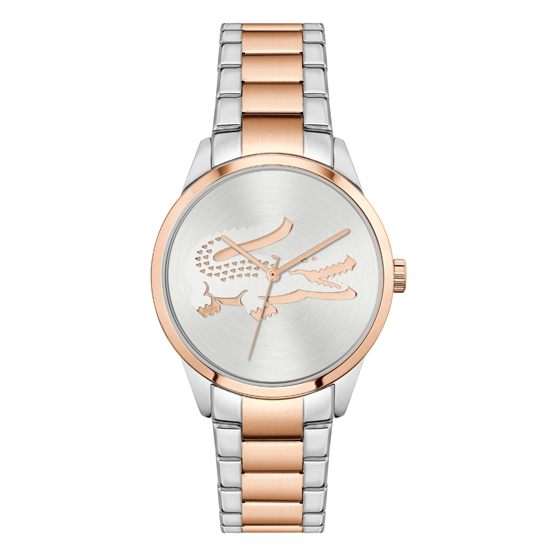 Lacoste LADYCROC 36 mm Silver Dial Women 
