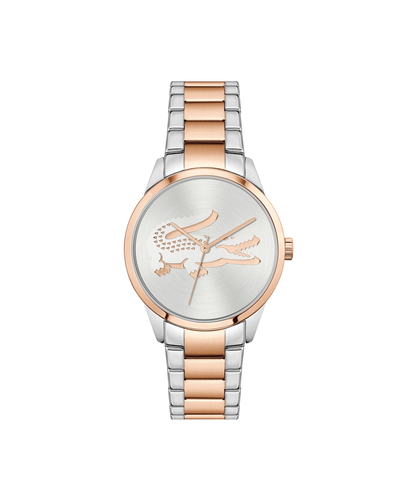Lacoste LADYCROC 36 mm Silver Dial Women Watch- 2001445