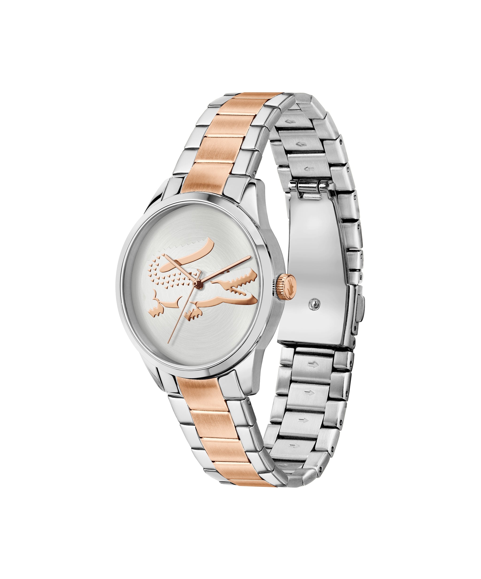 Lacoste LADYCROC 36 mm Silver Dial Women Watch 2001445
