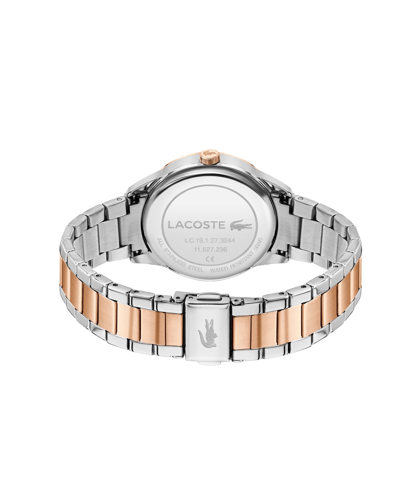 Lacoste LADYCROC 36 mm Silver Dial Women Watch- 2001445