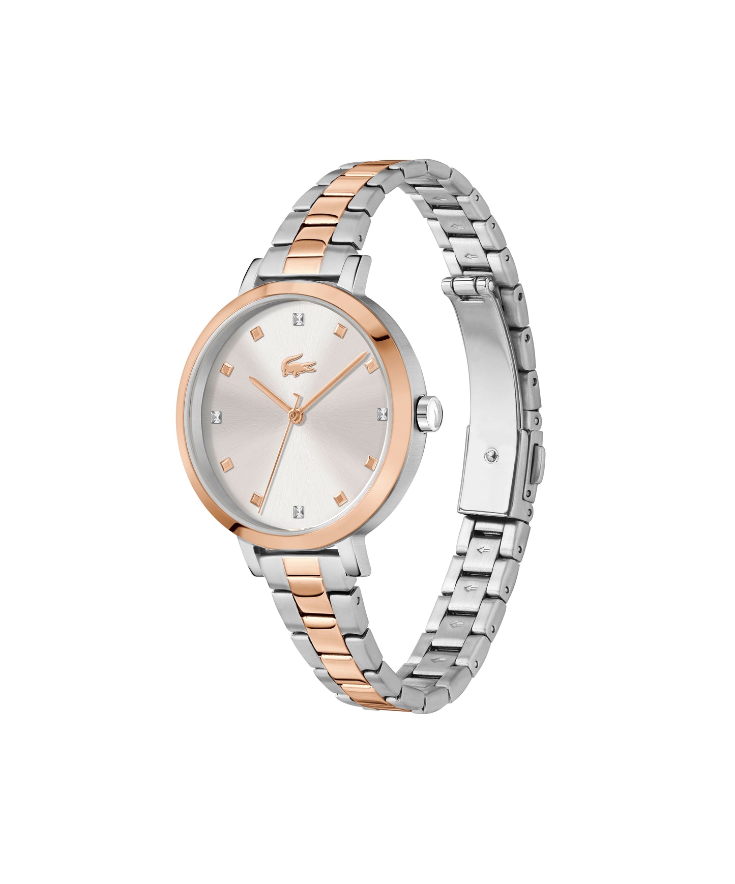 Lacoste RIGA 34 mm Silver Dial Women Watch 2001446