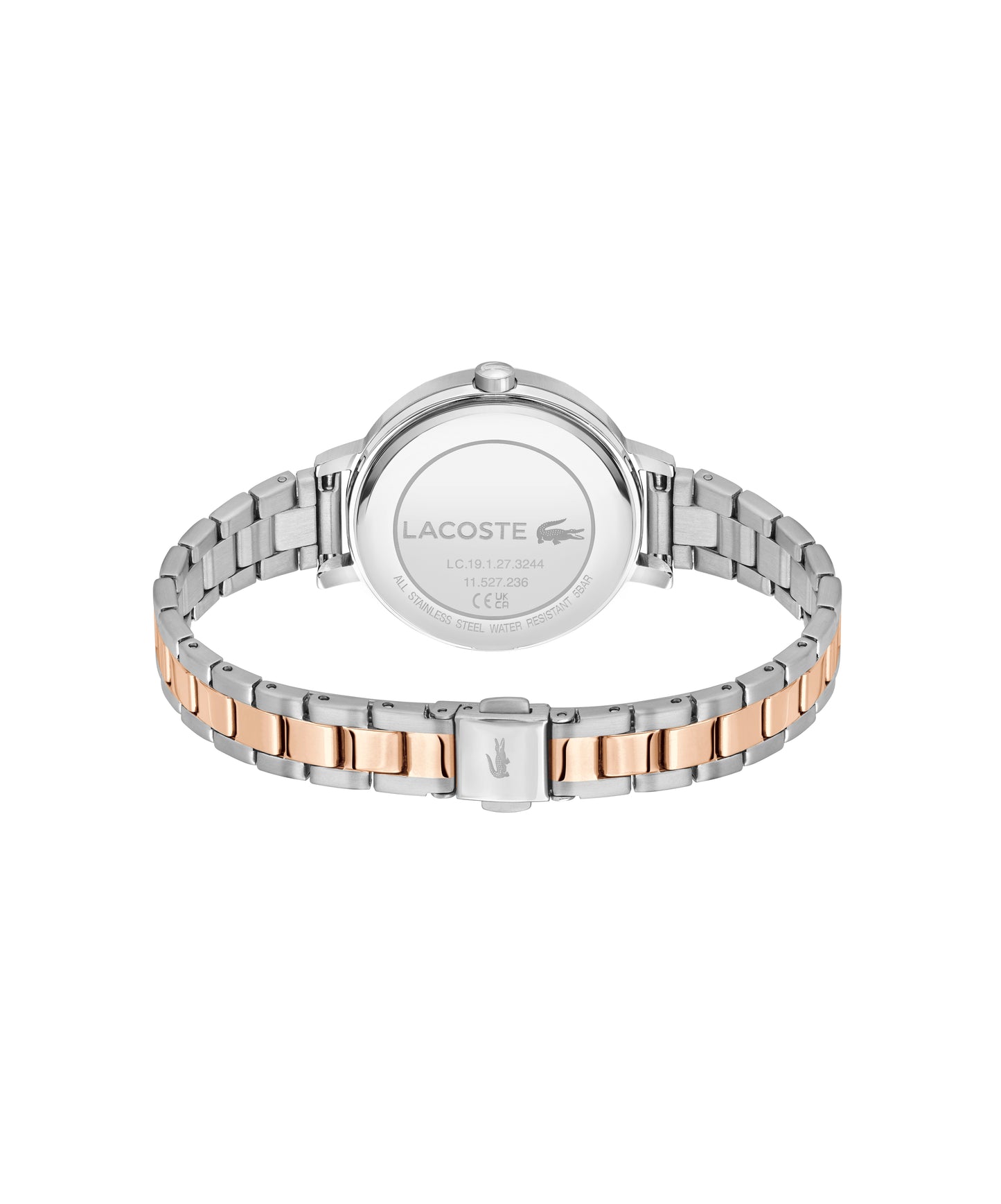 Lacoste RIGA 34 mm Silver Dial Women Watch 2001446