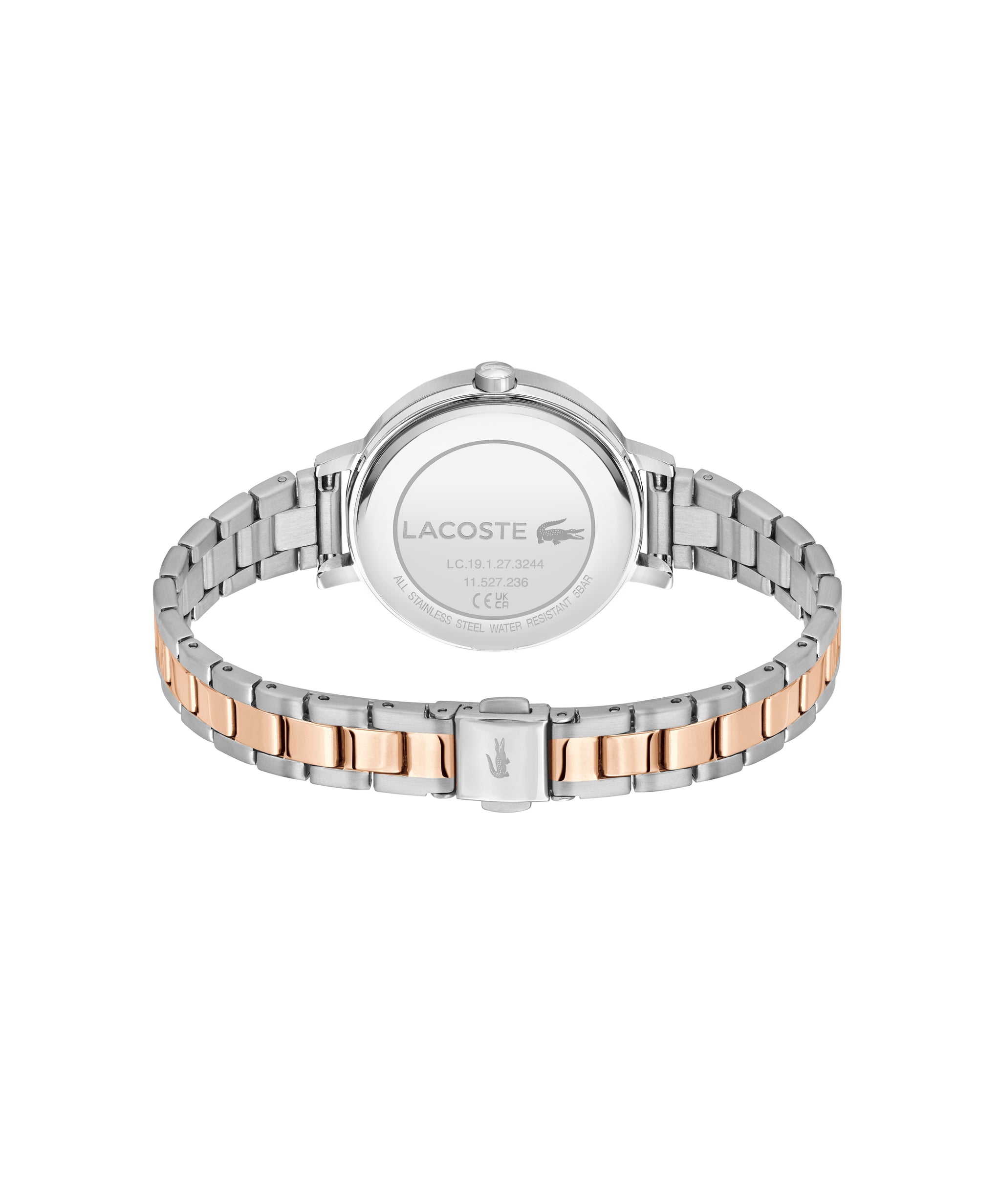 Lacoste RIGA 34 mm Silver Dial Women Watch 2001446