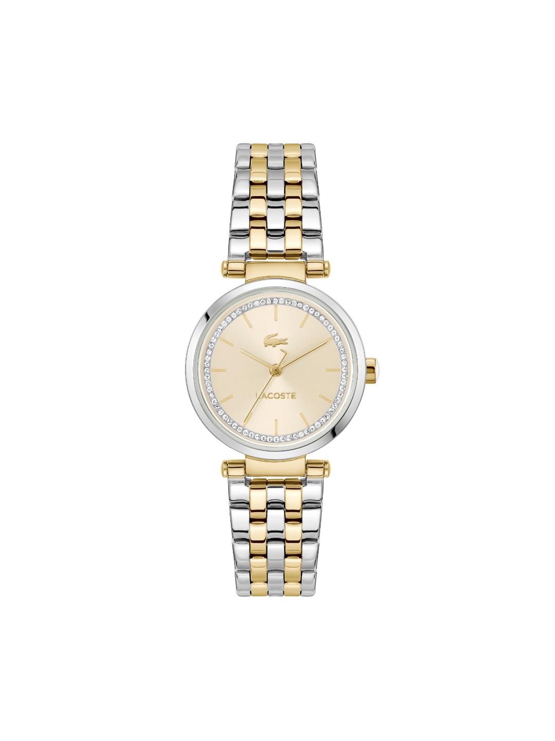 Lacoste Orba Slim Champagne 30 mm Dial Women Analog Watch 2001449