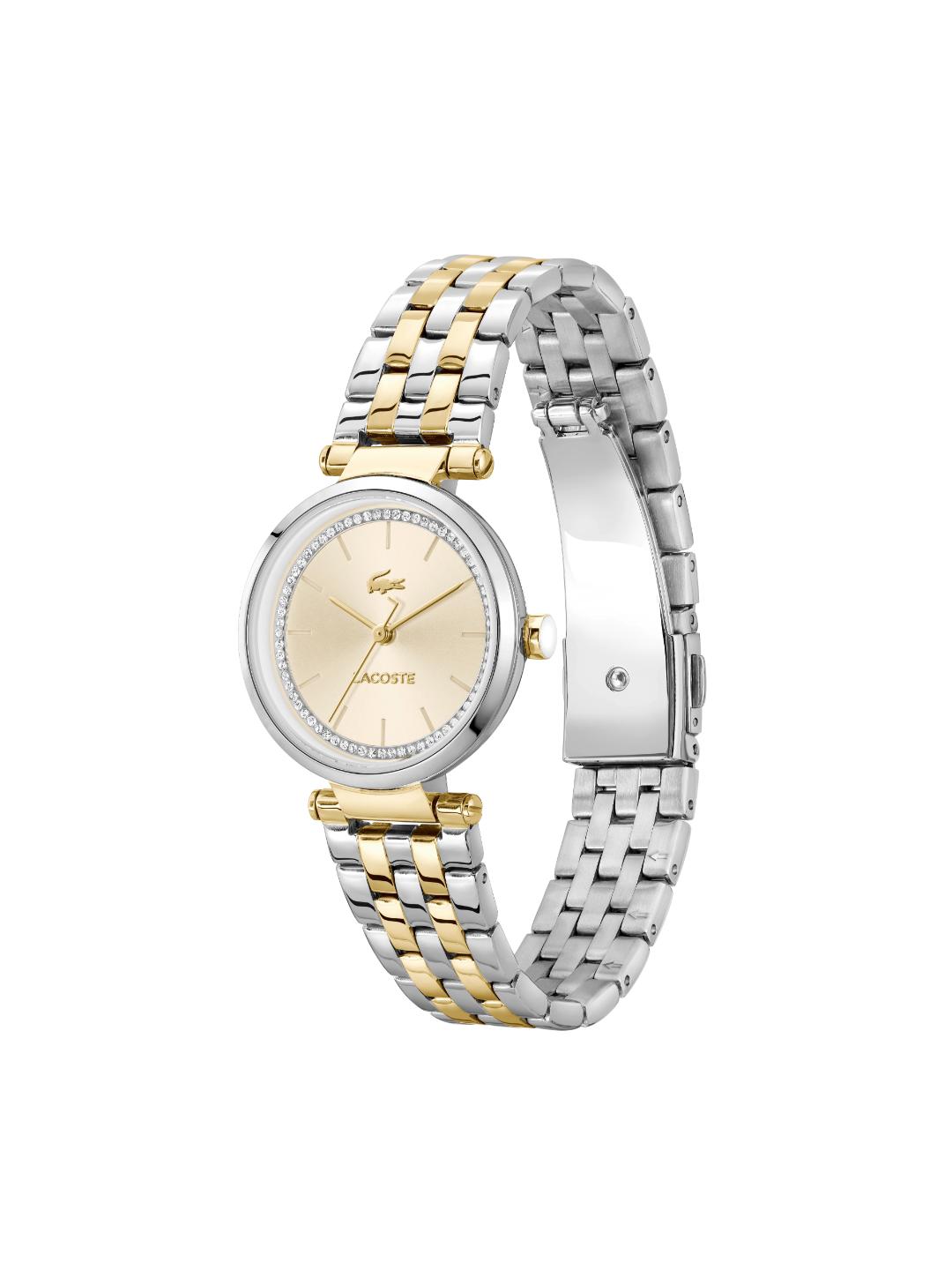 Lacoste Orba Slim Champagne 30 mm Dial Women Analog Watch 2001449
