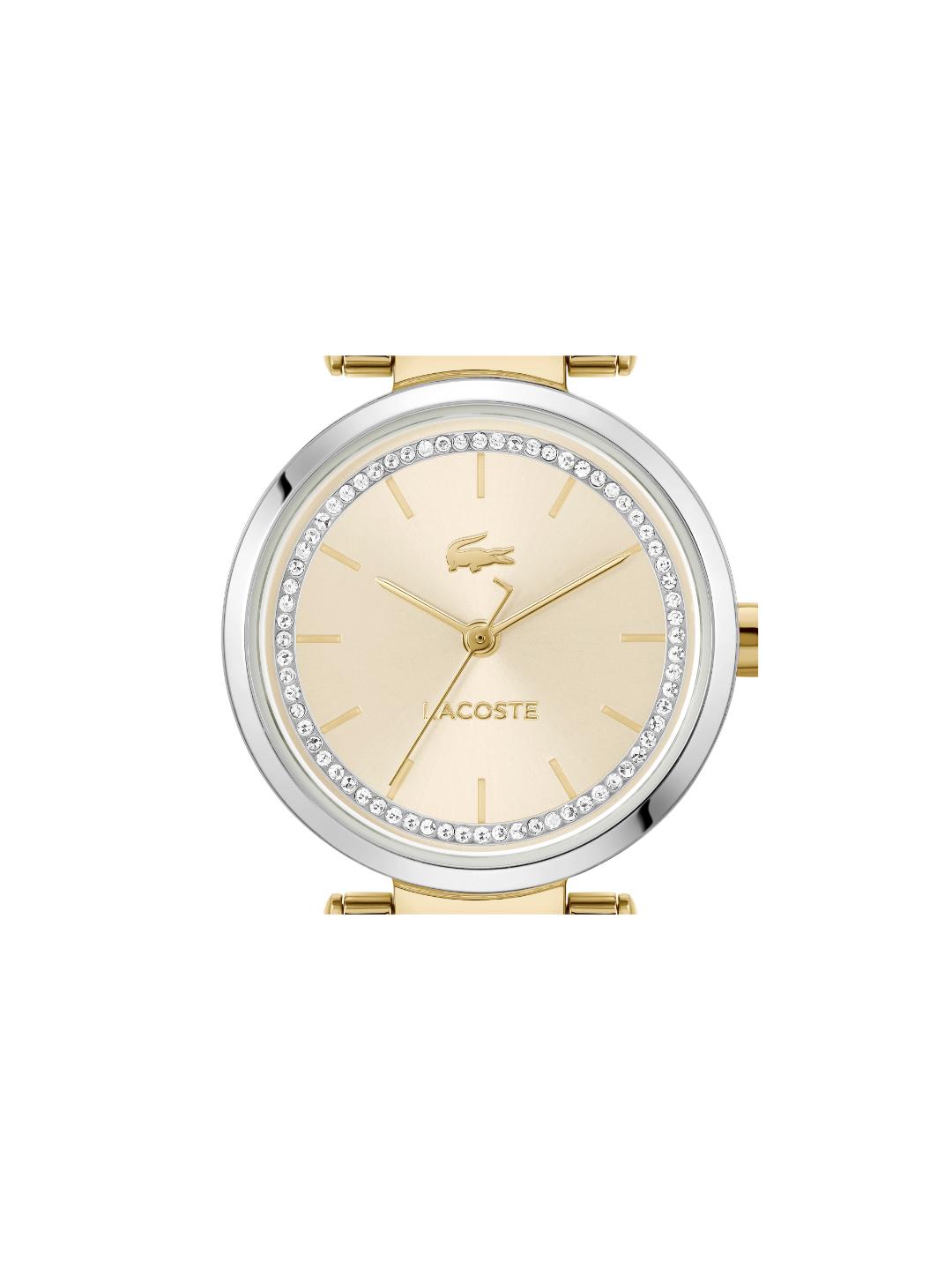 Lacoste Orba Slim Champagne 30 mm Dial Women Analog Watch 2001449