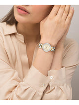 Lacoste Orba Slim Champagne 30 mm Dial Women Analog Watch 2001449