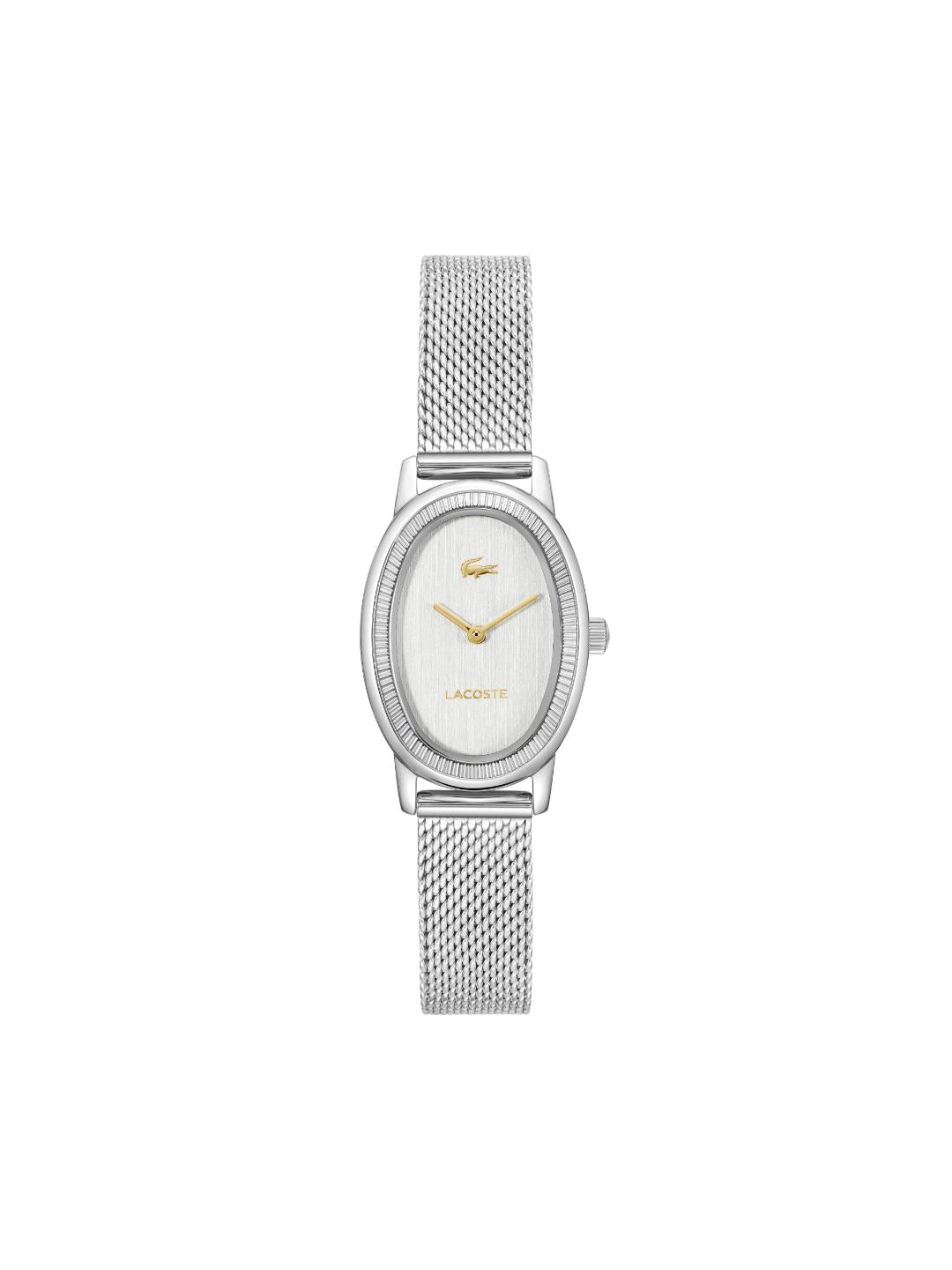 Lacoste Parisienne Silver 22 mm Dial Women Analog Watch 2001452