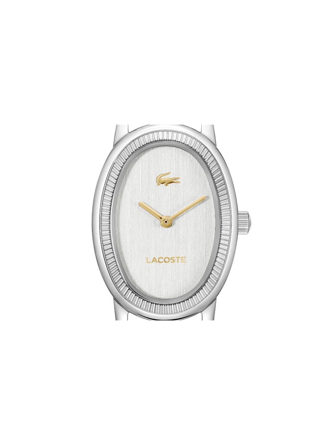 Lacoste Parisienne Silver 22 mm Dial Women Analog Watch 2001452