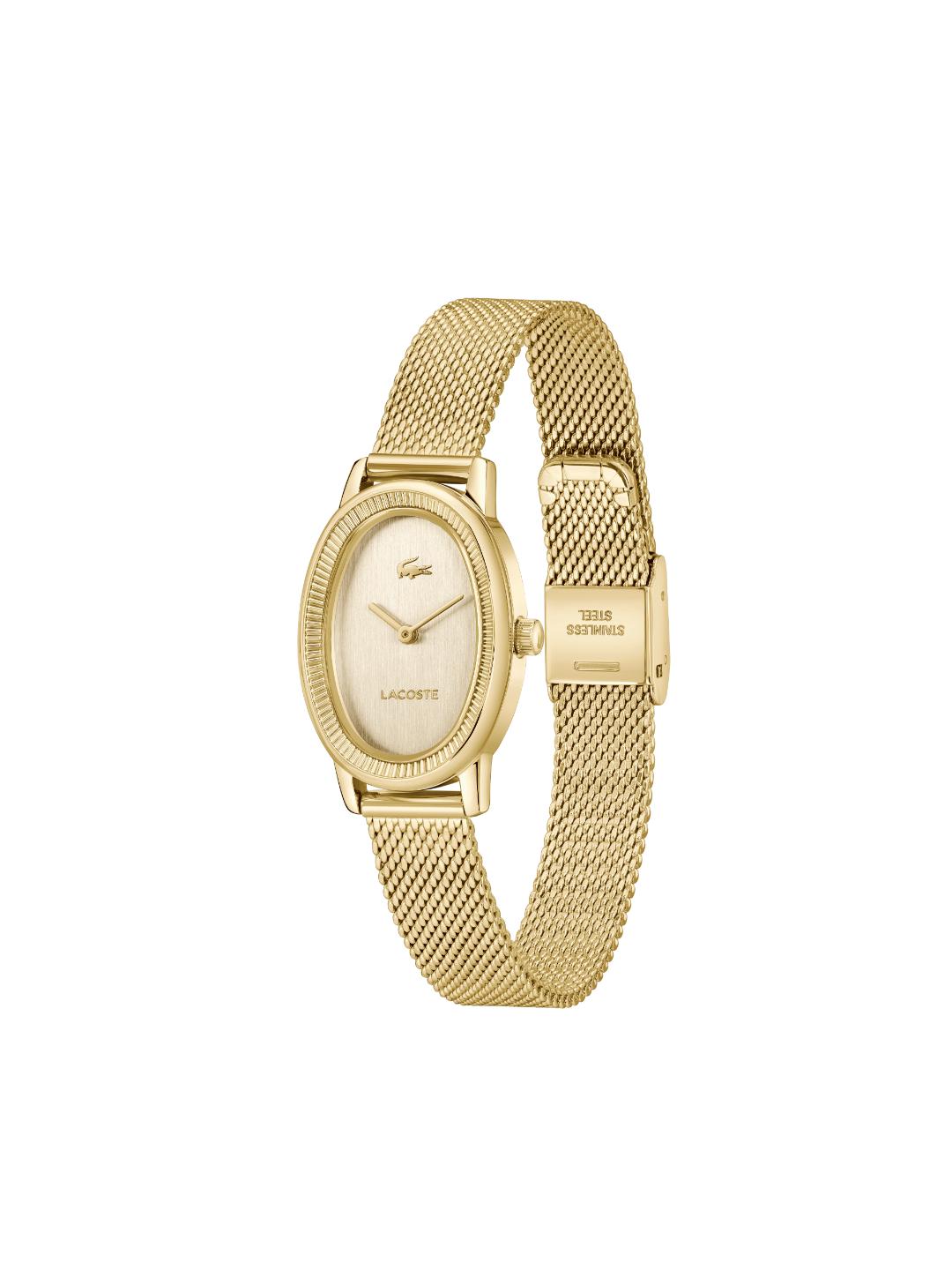 Lacoste Parisienne Gold 22 mm Dial Women Analog Watch 2001453