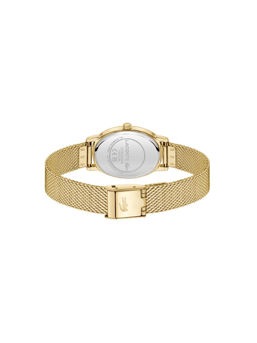 Lacoste Parisienne Gold 22 mm Dial Women Analog Watch 2001453