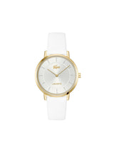 Lacoste Crocorigin Slim White 35 mm Dial Women Analog Watch 2001471