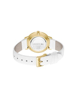 Lacoste Crocorigin Slim White 35 mm Dial Women Analog Watch 2001471