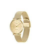 Lacoste Crocorigin Slim Gold 35 mm Dial Women Analog Watch 2001474