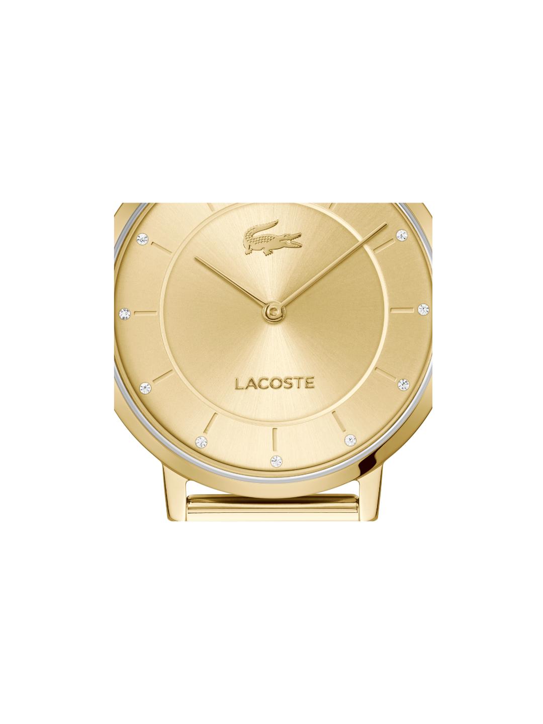 Lacoste Crocorigin Slim Gold 35 mm Dial Women Analog Watch 2001474