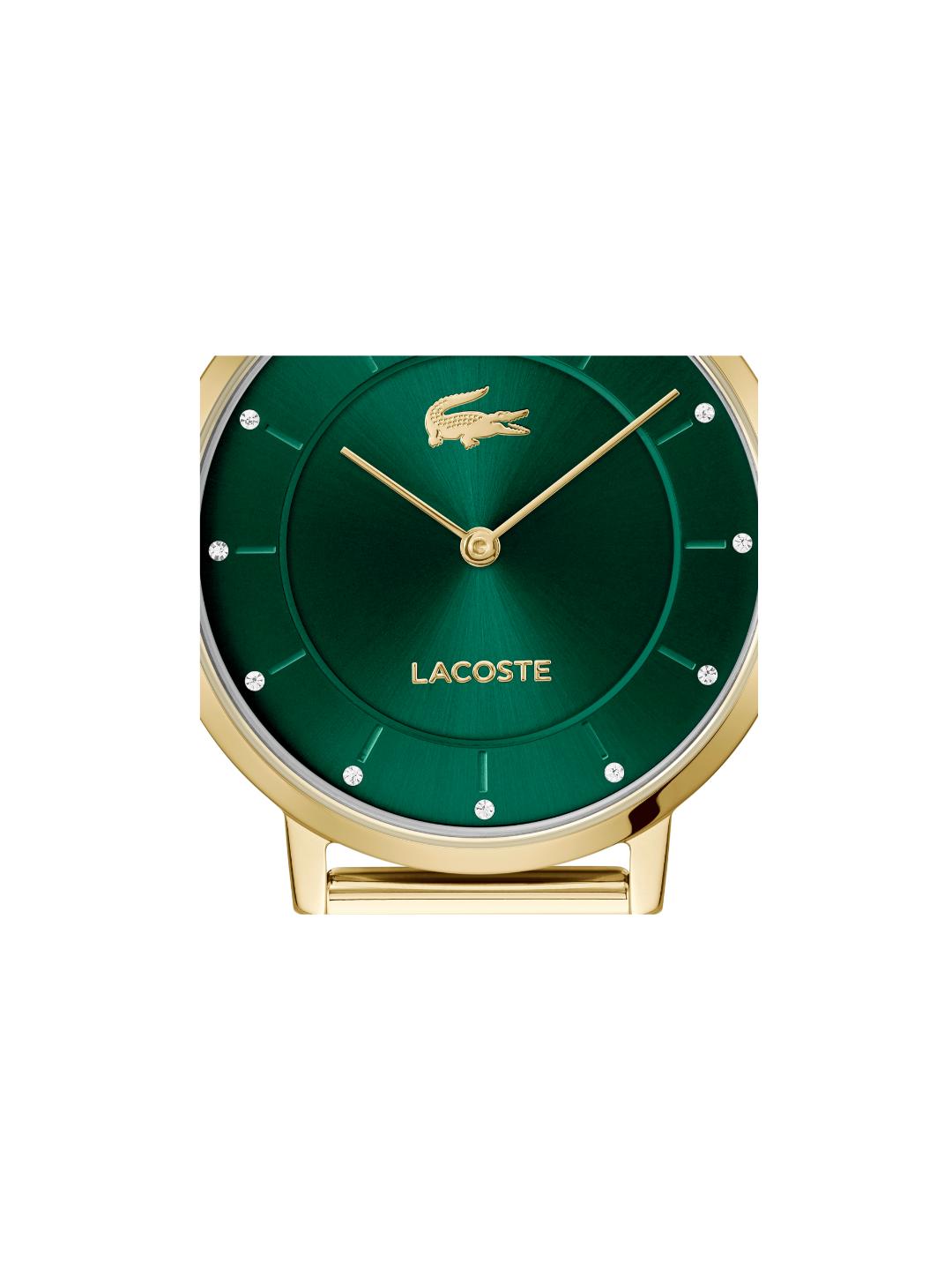 Lacoste Crocorigin Slim Green 35 mm Dial Women Analog Watch 2001475