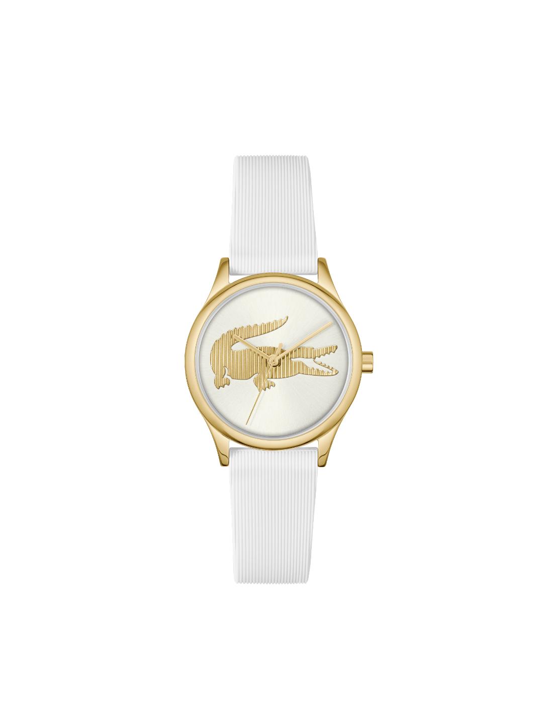 Lacoste Crocodelle White 32 mm Dial Women Analog Watch 2001480