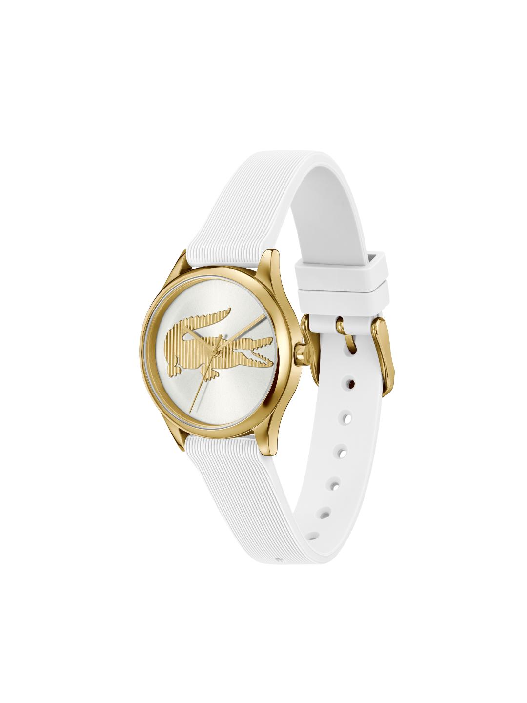 Lacoste Crocodelle White 32 mm Dial Women Analog Watch 2001480
