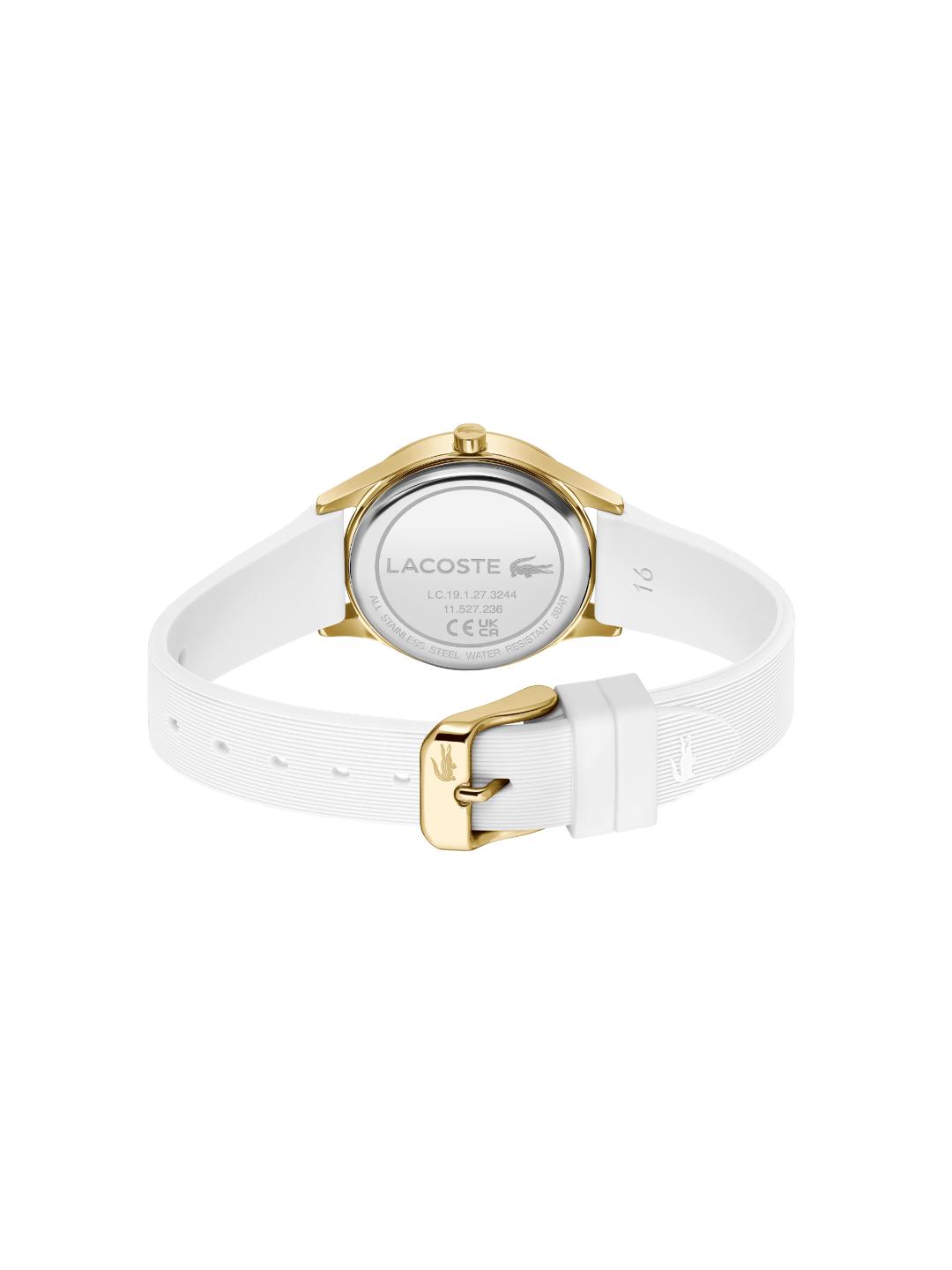 Lacoste Crocodelle White 32 mm Dial Women Analog Watch 2001480