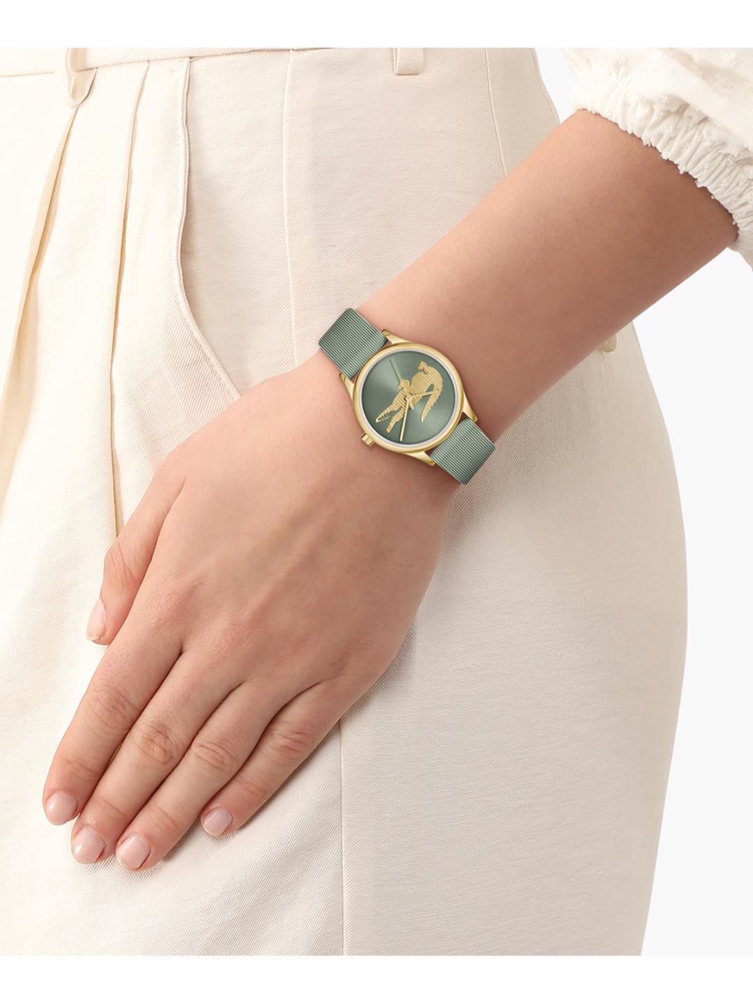 Lacoste Crocodelle Green 32 mm Dial Women Analog Watch 2001481