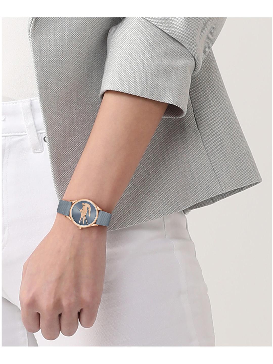 Lacoste Crocodelle Blue 32 mm Dial Women Analog Watch 2001482