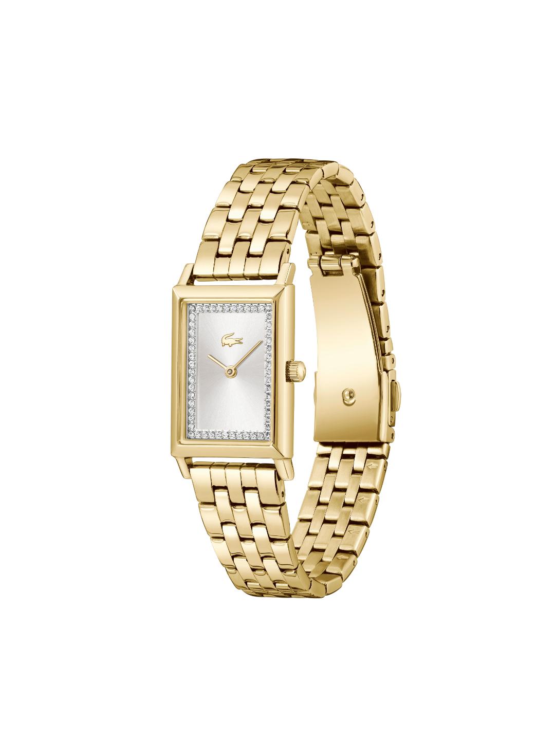 Lacoste Catherine Slim White 20.7 mm Dial Women Analog Watch 2001486