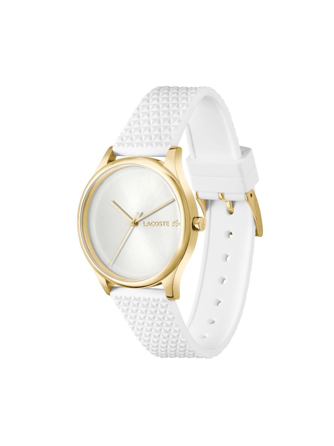Lacoste Crocodelle White 36 mm Dial Women Analog Watch 2001490