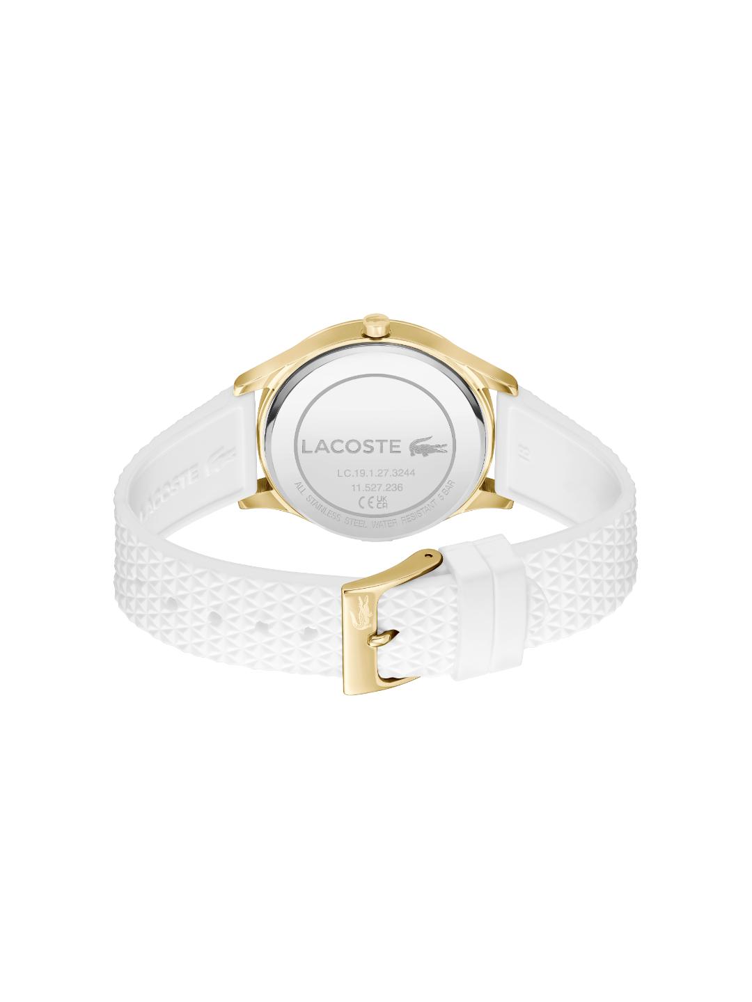 Lacoste Crocodelle White 36 mm Dial Women Analog Watch 2001490
