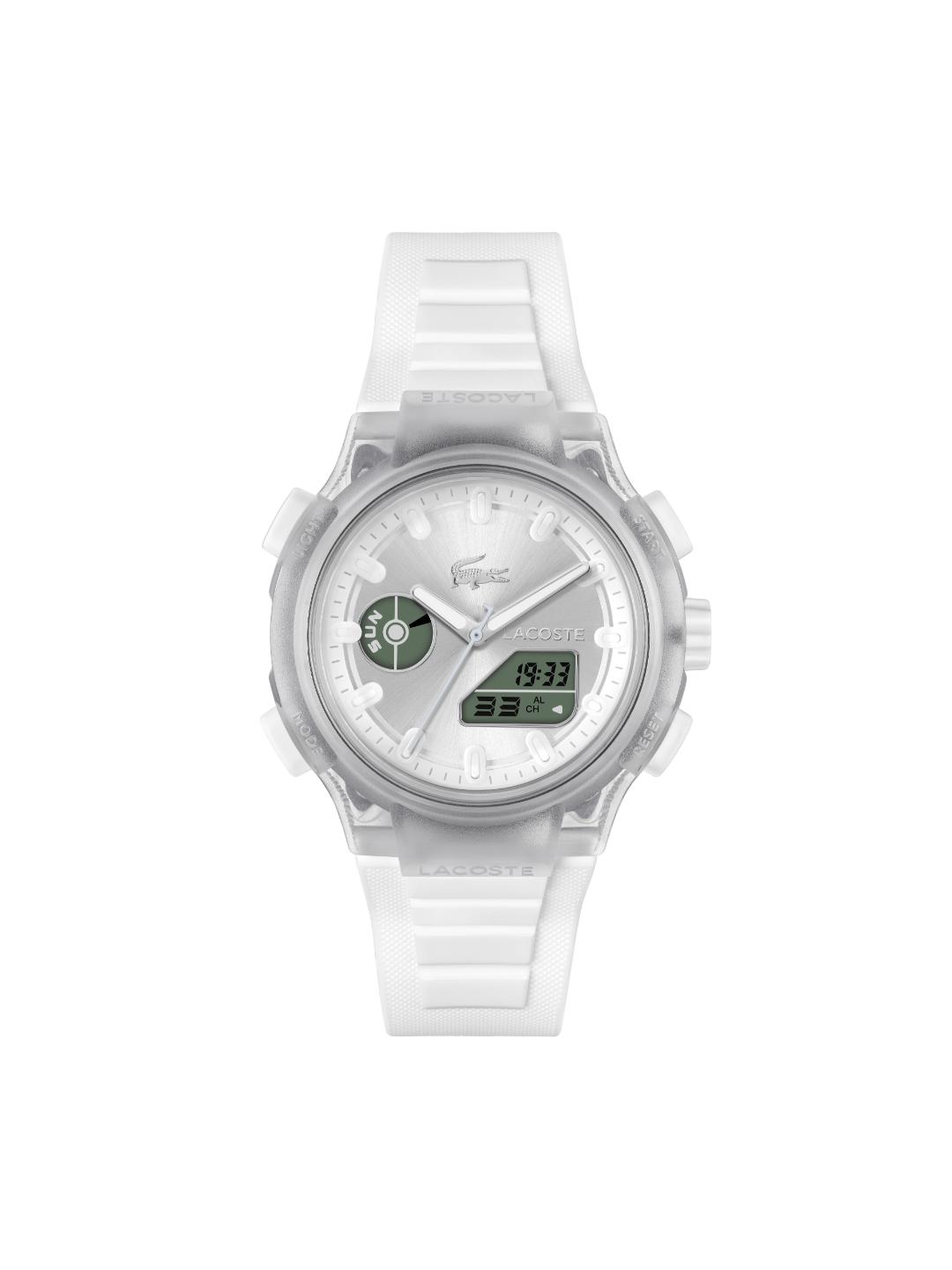 Lacoste LC33 Silver White 40 mm Dial Women Analog Watch 2001493