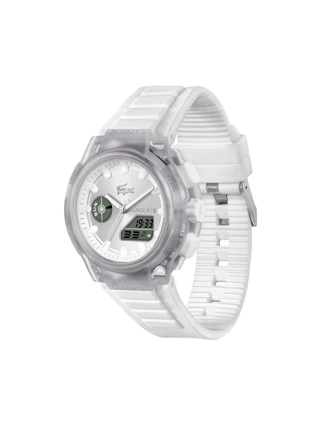 Lacoste LC33 Silver White 40 mm Dial Women Analog Watch 2001493