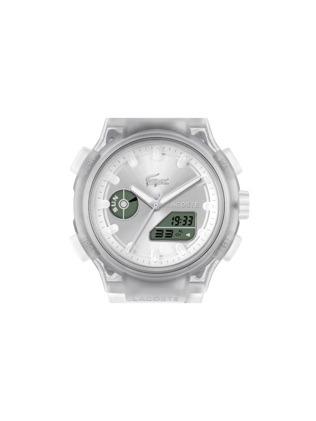 Lacoste LC33 Silver White 40 mm Dial Women Analog Watch 2001493
