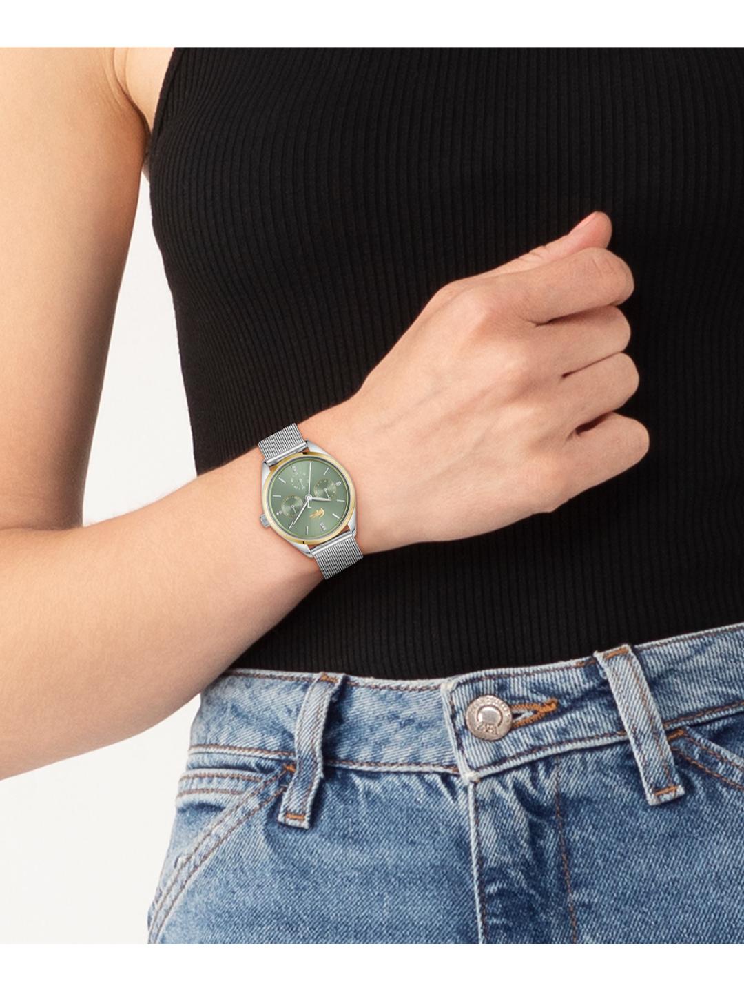Lacoste Atena Green 34 mm Dial Women Chrono Watch 2001498