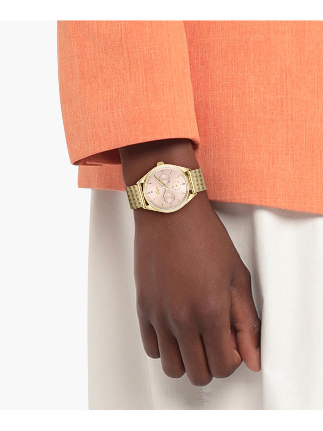 Lacoste Atena Blush 34 mm Dial Women Chrono Watch 2001499