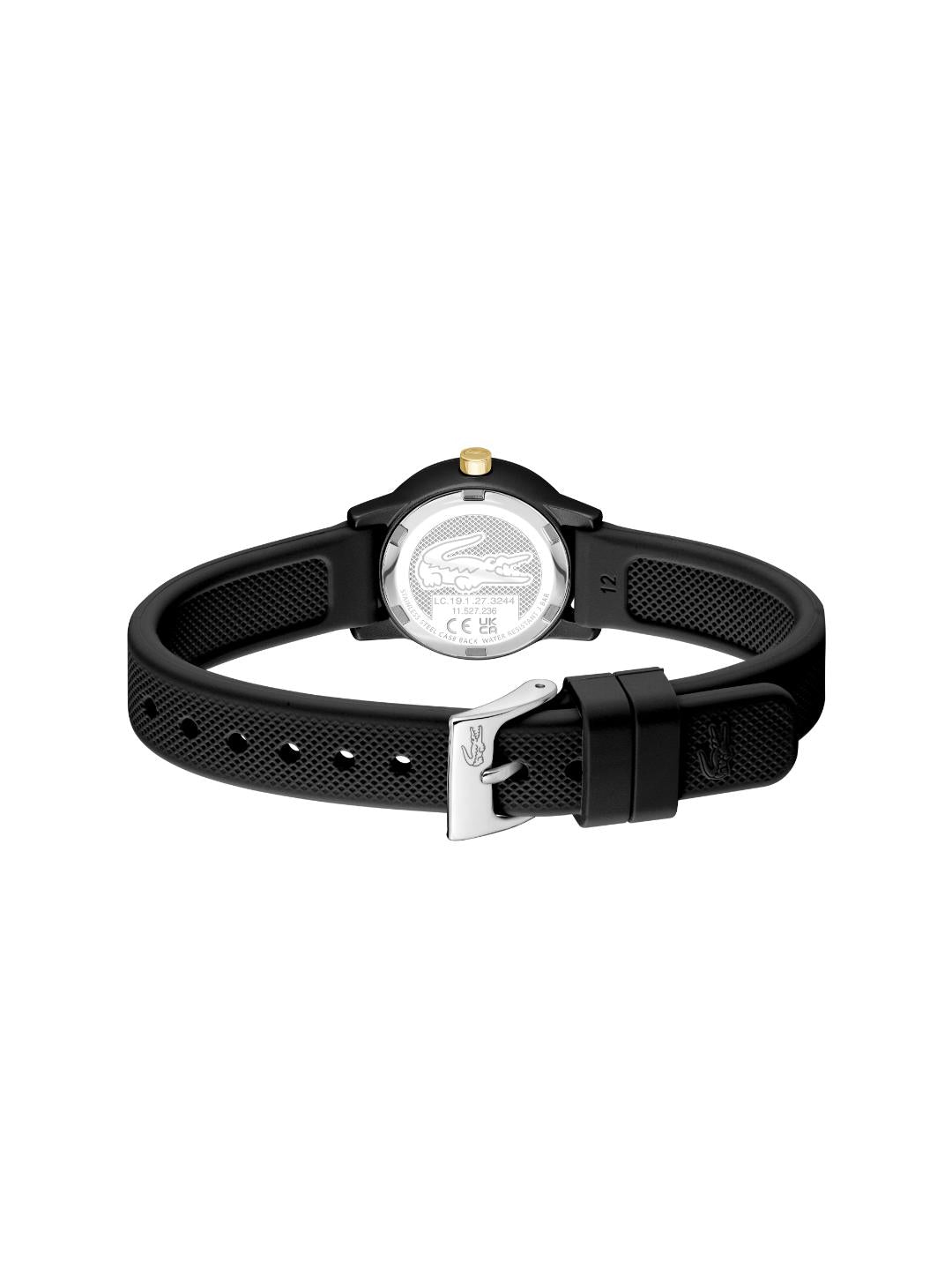 Lacoste 12.12 SWIFT Black 24 mm Dial Women Analog Watch 2001512