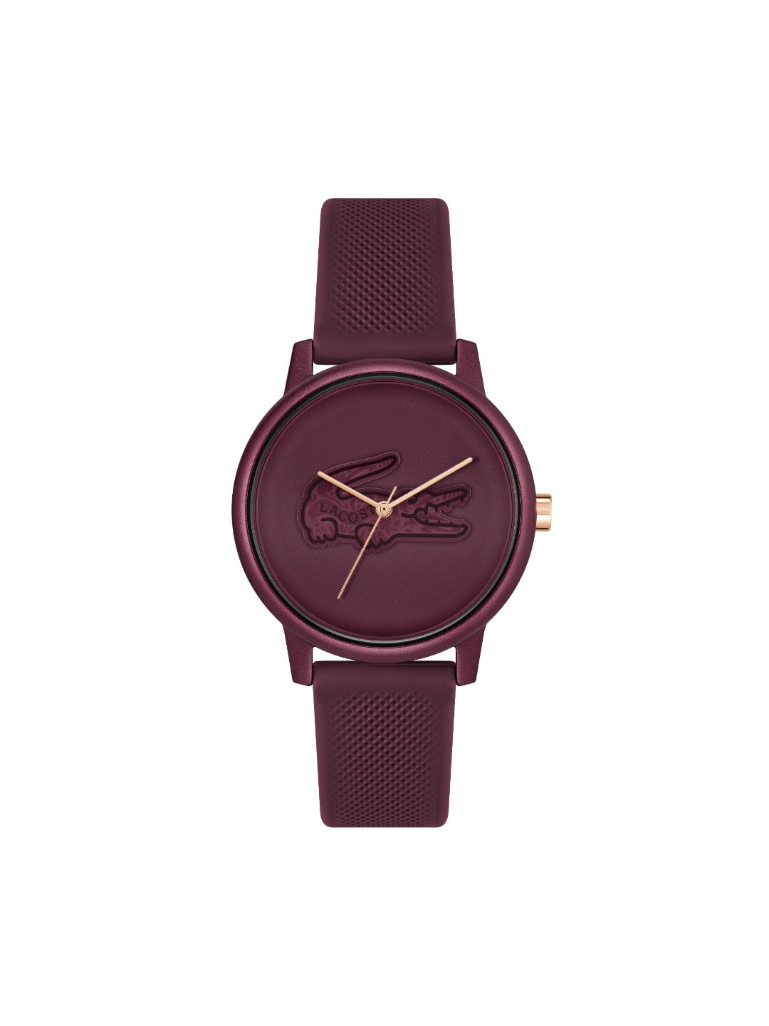 Lacoste Lacoste.12.12 Go Qtz Basic Red Round Dial Women's Watch - 2001516