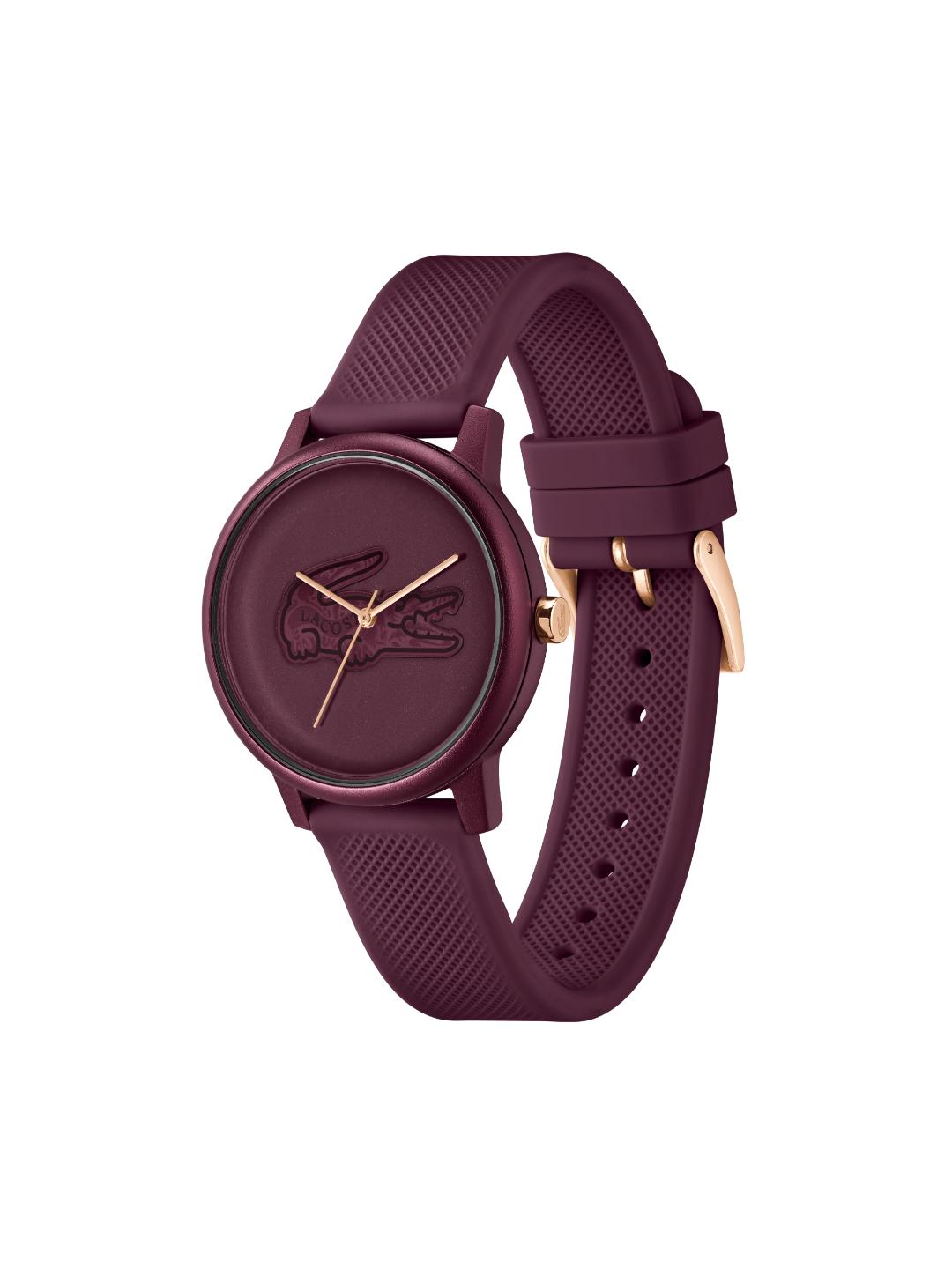 Lacoste Lacoste.12.12 Go Qtz Basic Red Round Dial Women's Watch - 2001516