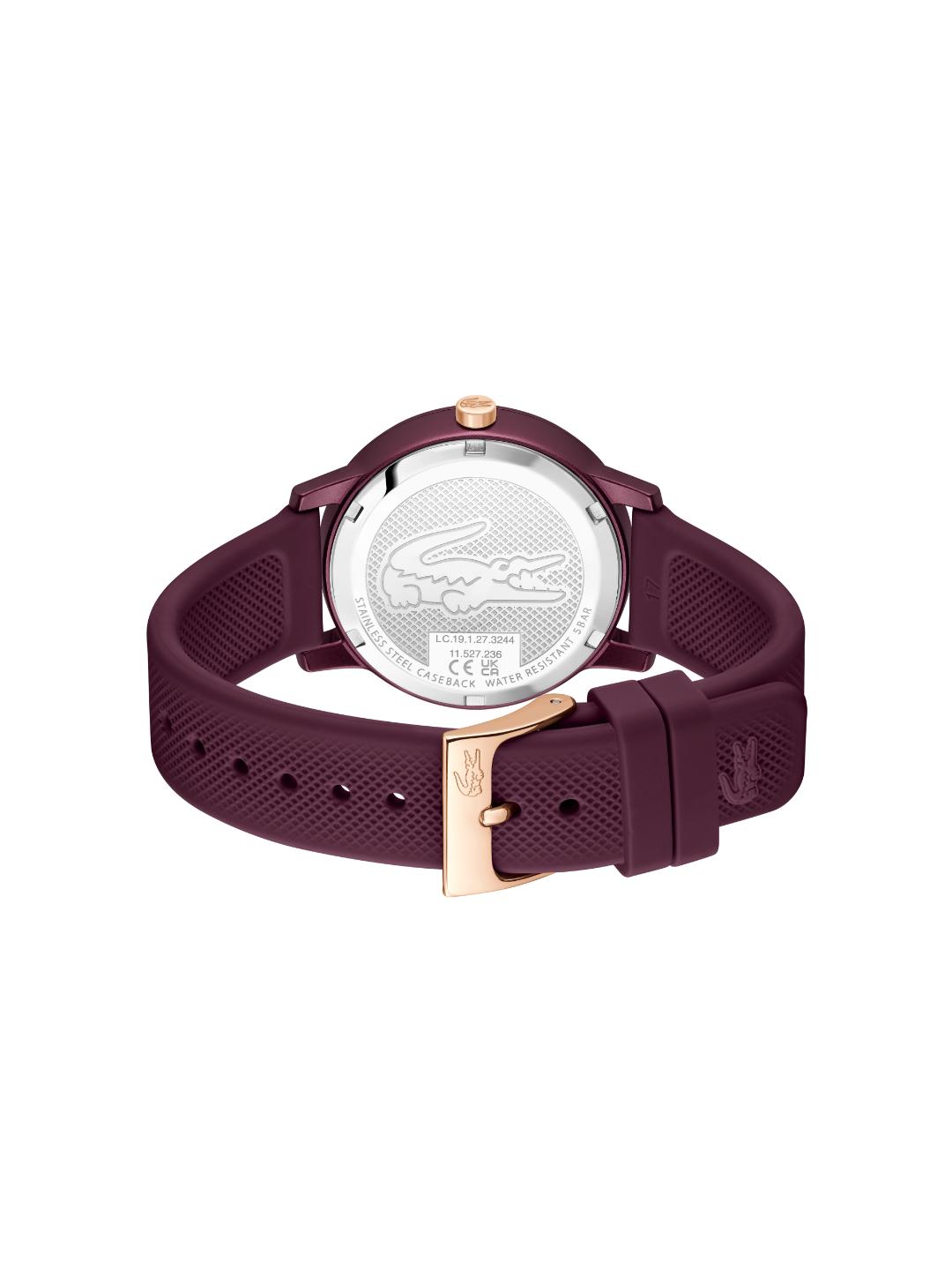 Lacoste Lacoste.12.12 Go Qtz Basic Red Round Dial Women's Watch - 2001516