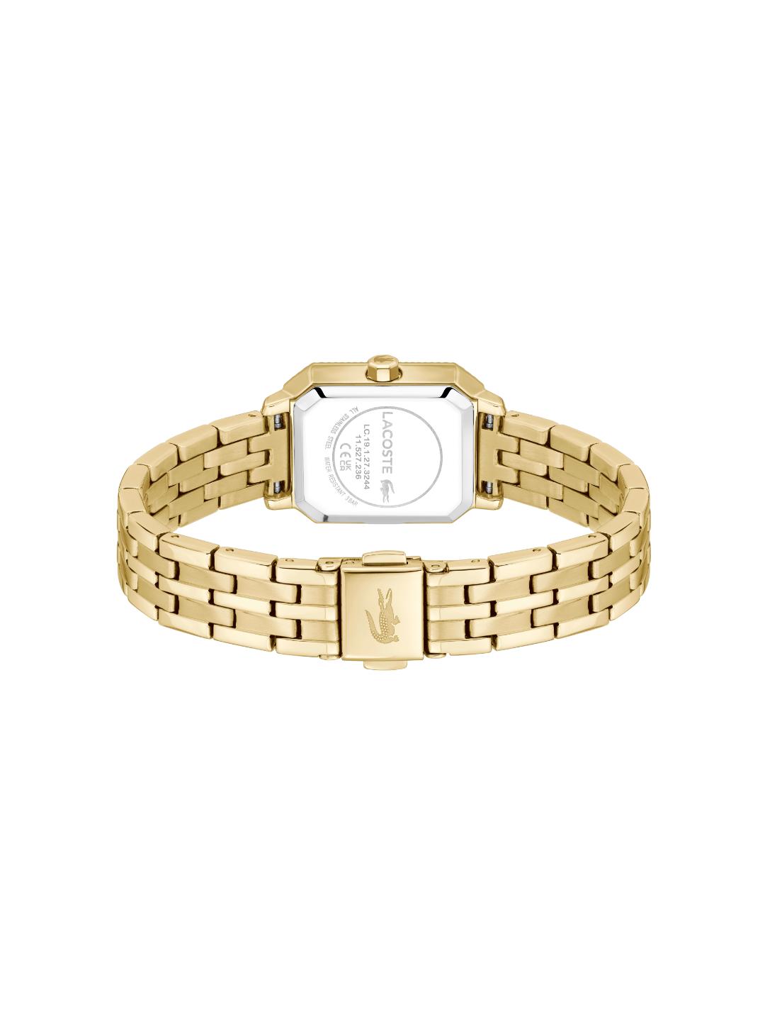 Lacoste Lacoste Parisienne Qtz Basic Chocolate Rectangle Dial Women's Watch - 2001517