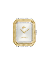 Lacoste Lacoste Parisienne Qtz Basic Silver White Rectangle Dial Women's Watch - 2001518