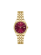 Lacoste Lacoste Parisienne Qtz Basic Burgundy Round Dial Women's Watch 2001522