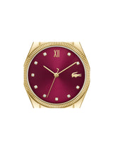 Lacoste Lacoste Parisienne Qtz Basic Burgundy Round Dial Women's Watch 2001522