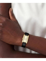 Lacoste Croisette Qtz Basic Gold Rectangle Dial Women's Watch - 2001524