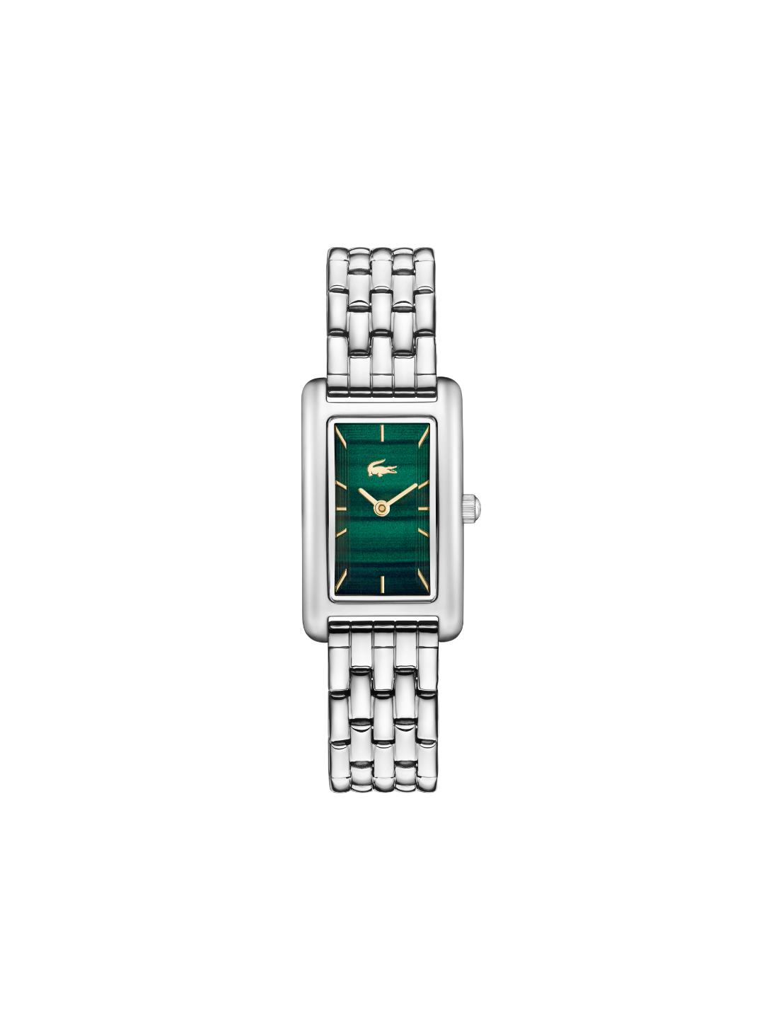 Lacoste Croisette Qtz Basic Malachite Rectangle Dial Women's Watch - 2001525