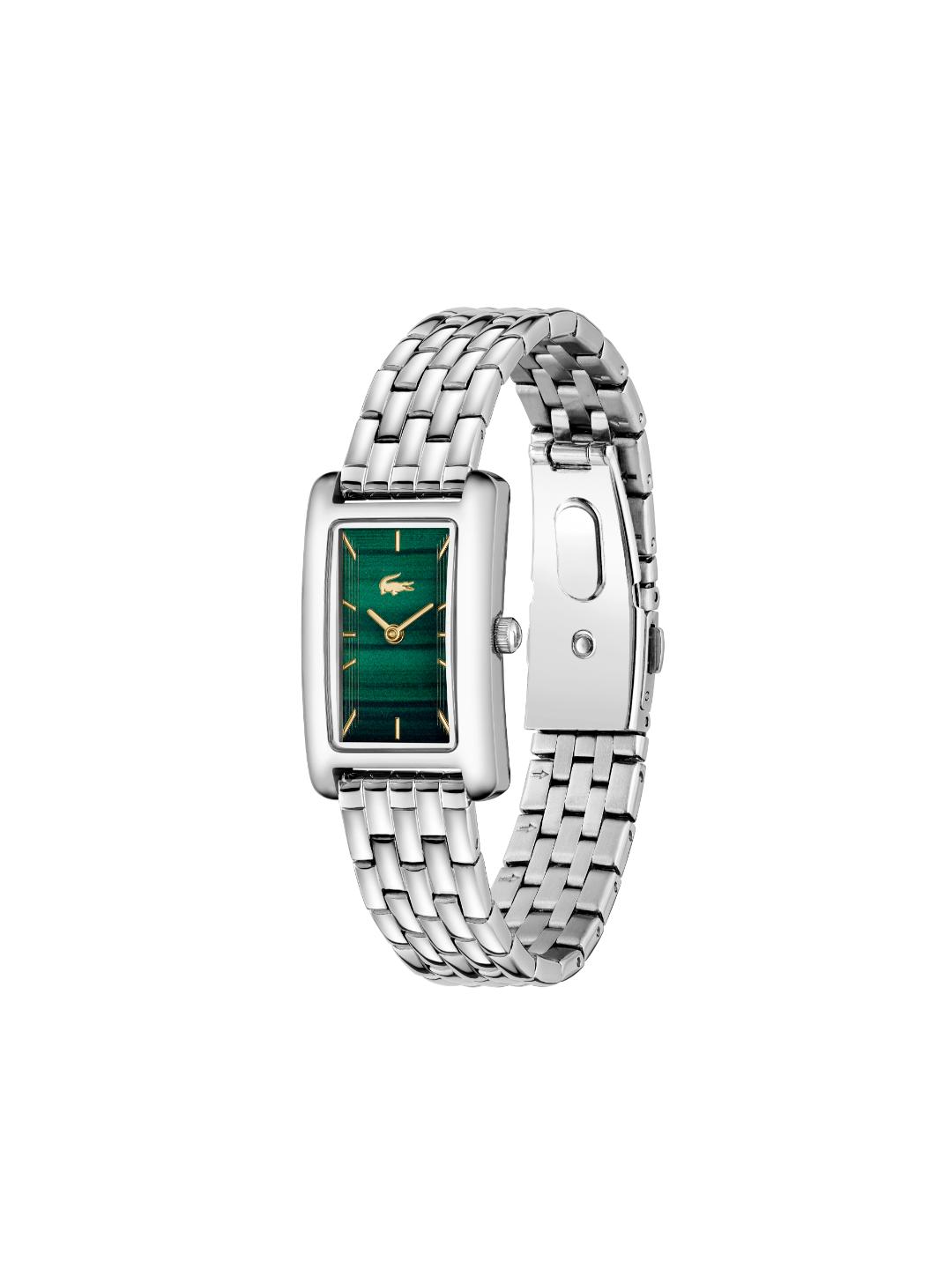 Lacoste Croisette Qtz Basic Malachite Rectangle Dial Women's Watch - 2001525